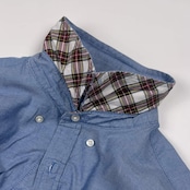 TOMMY HILFIGER トミーヒルフィガー NEW YORK FIT エルボーパッチ BD ボタンダウン オックスフォード 長袖シャツ XL/ブルー メンズ