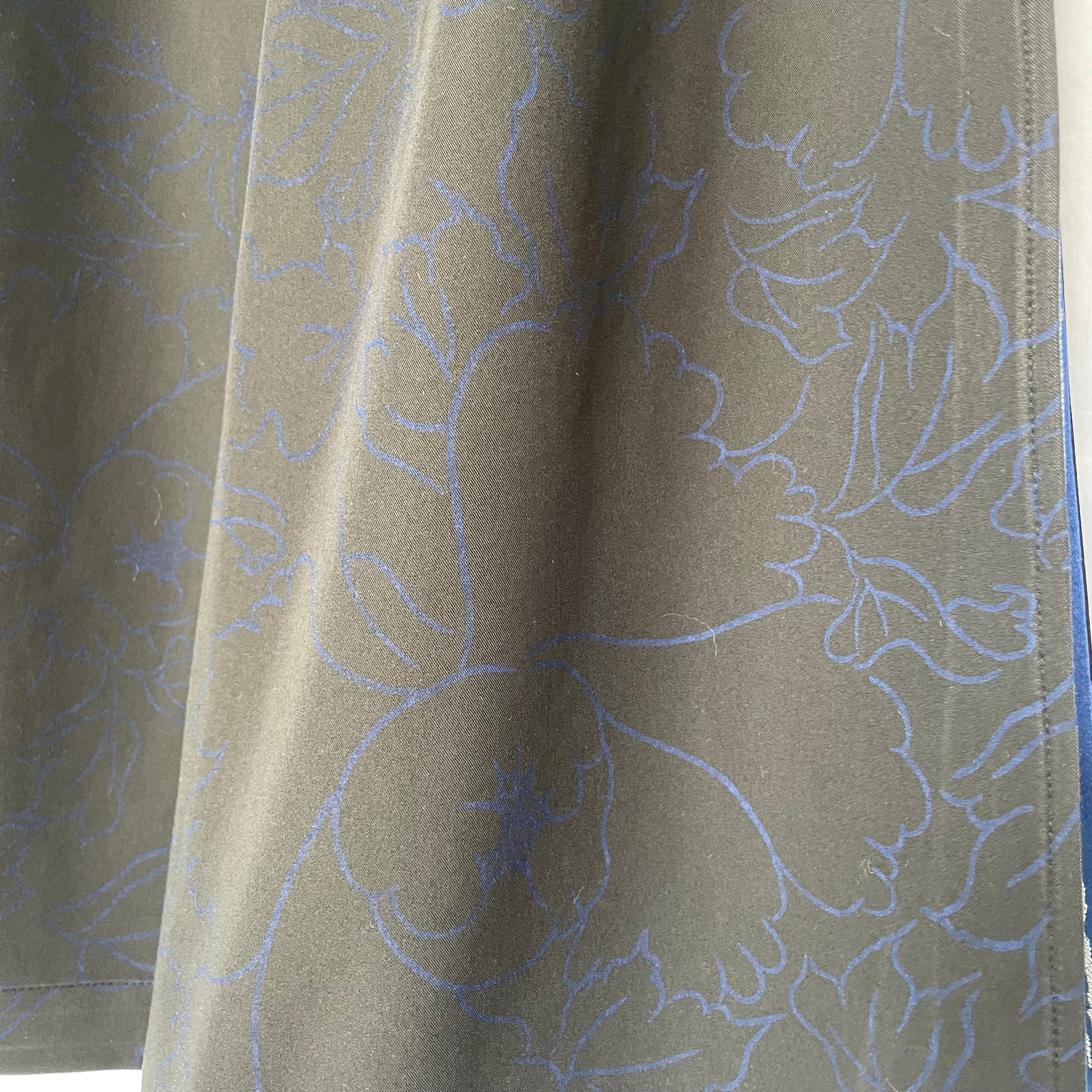 春ざれ八掛ワイドパンツ（ネイビー） | Asahiya‐きものと和のお店‐