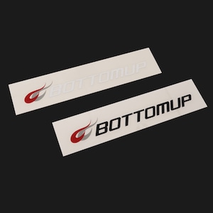 BOTTOMUP カッティングステッカー【Sサイズ】