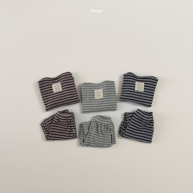 【取寄】amigo|barcode set|バーコードセット|XS-XL|kids|26 autumn