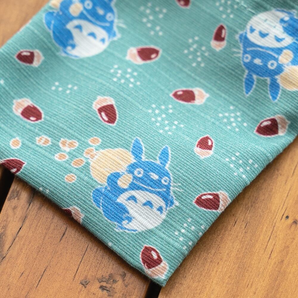 となりのトトロ きんちゃくすたんぷ 中トトロとドングリ（スタンプ