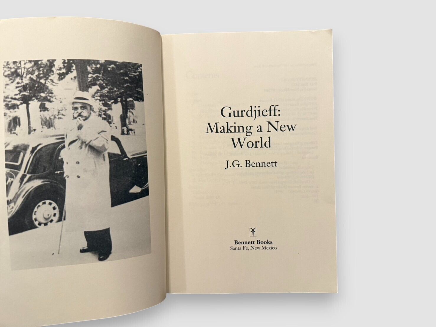 SR009】Gurdjieff: Making a New World(1992) /J. G. Bennett