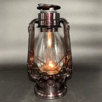 WINGED WHEEL NO. 500 別所ランプ ハリケーンランタン ブラック/ワインレッド オイルランプ