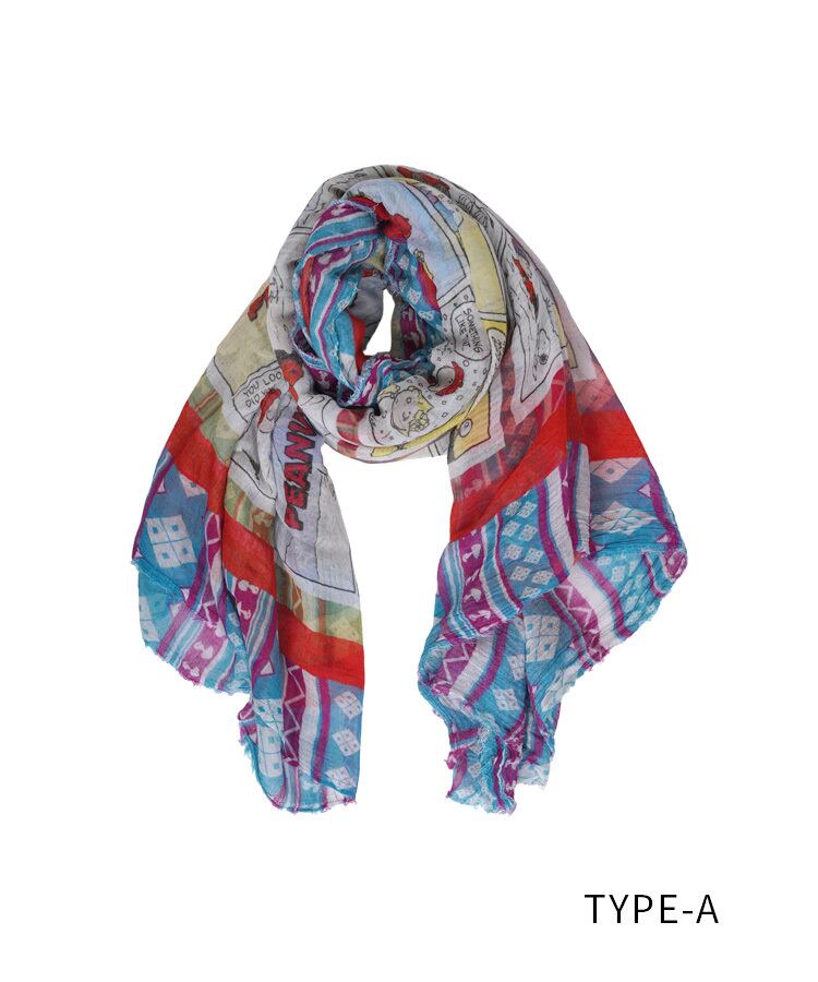 813 Ottotredici 】SNOOPYストール TYPE-A AG-251301LS | COOLA | クーラ