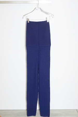 y YO - Cable long leggings
