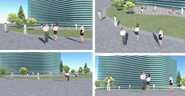 人物SketchUp 4p_set002 - 画像3