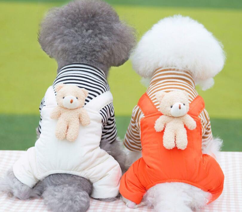 《予約》210894 重ね着ボーダーアニマルピックロンパース