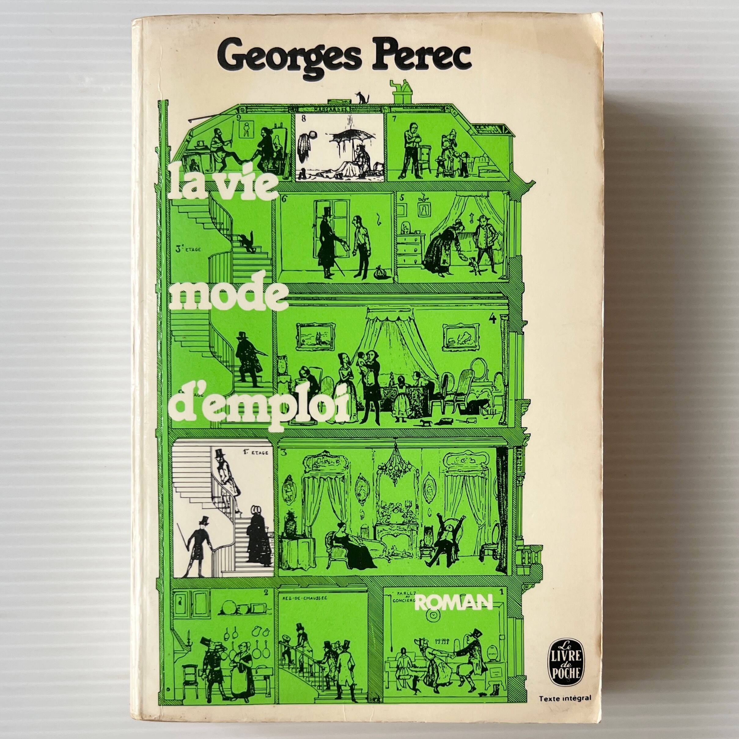 La Vie mode d'emploi 人生使用法 / Georges Perec ジョルジュ・ペレック / Le Livre de Poche