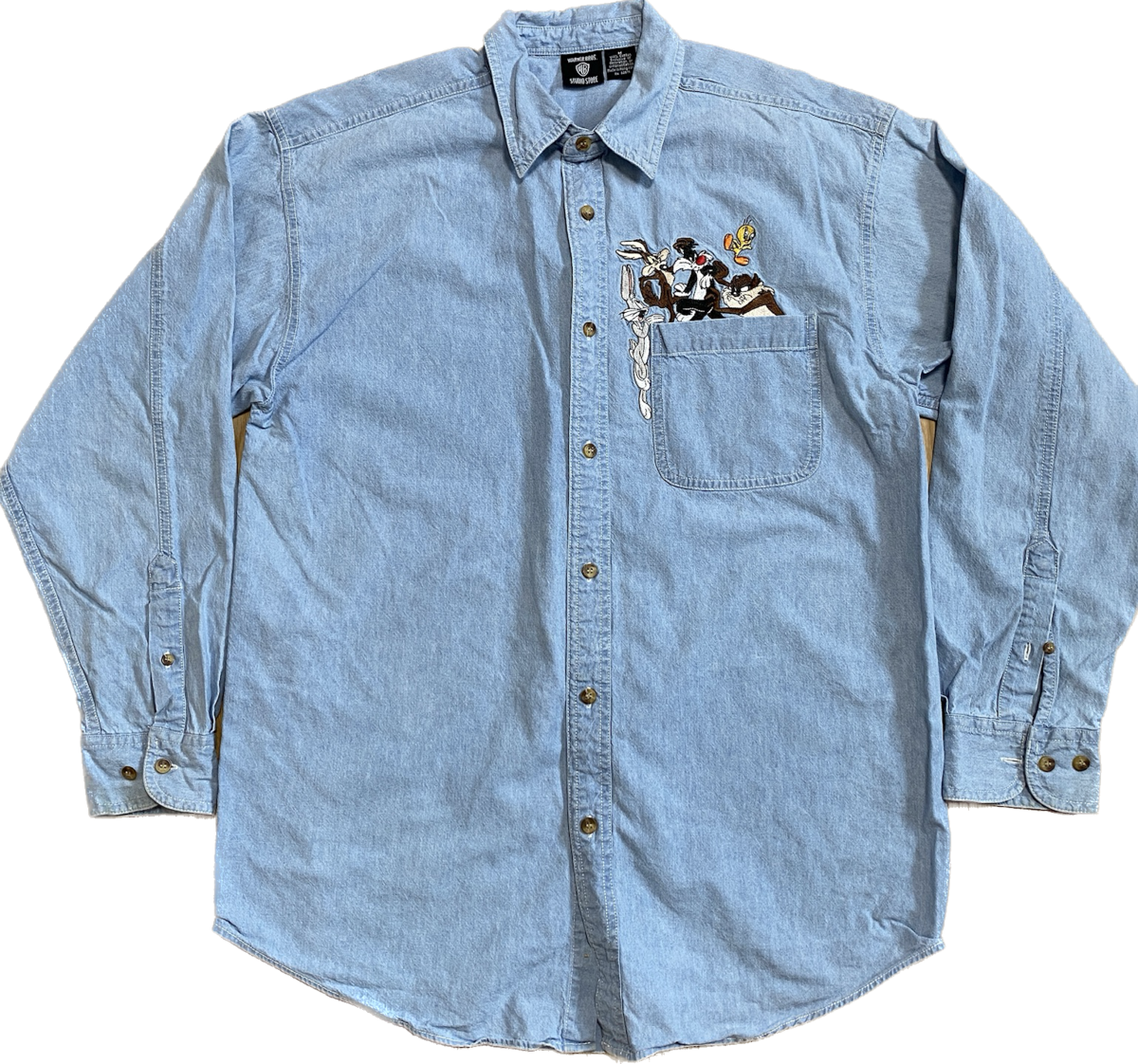 【WB】vintage denim shirt UEMURA BROTHERS APPAREL
