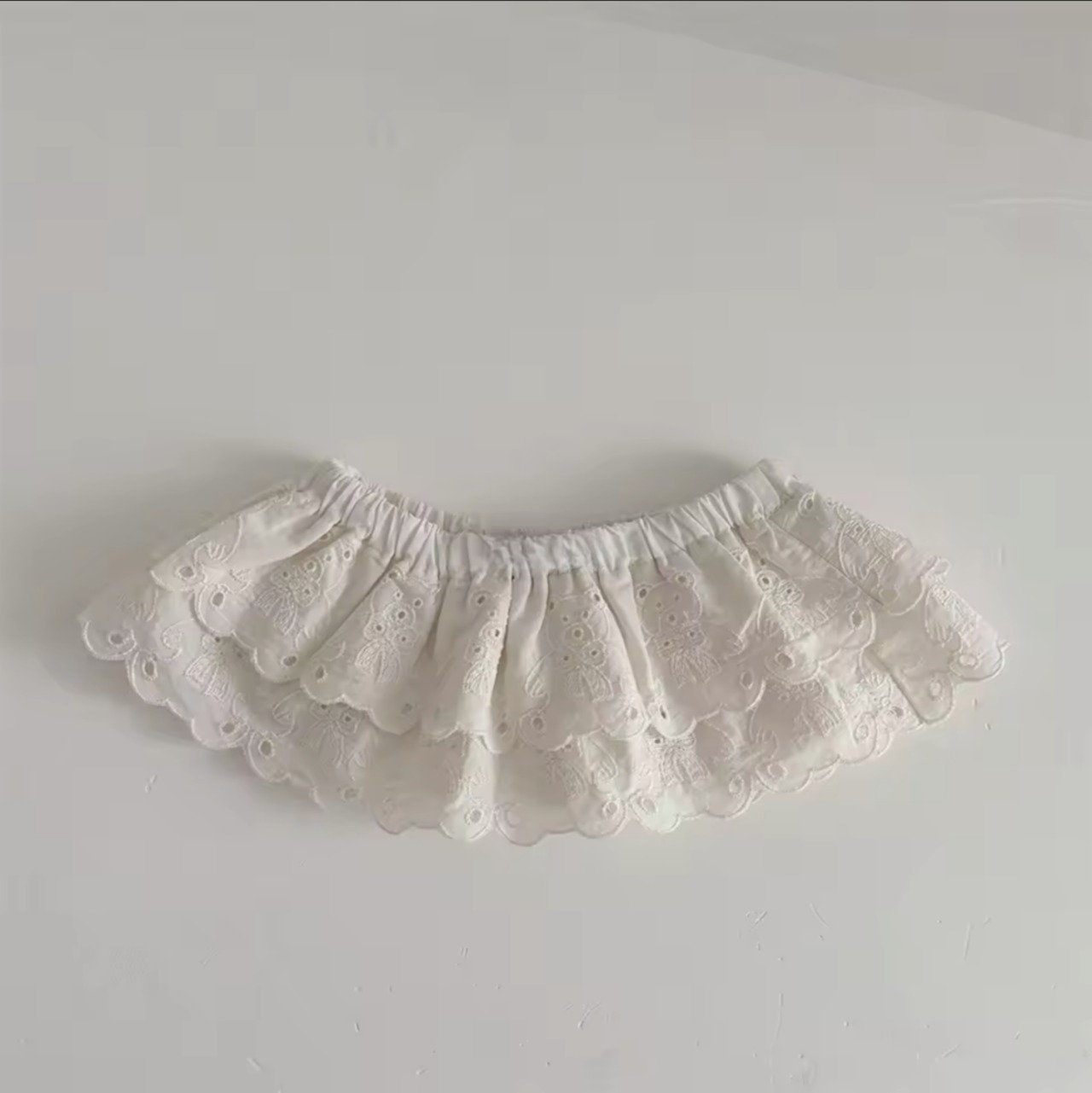 即納【100-130cm】ボリュームくまちゃんプチスカート - 1