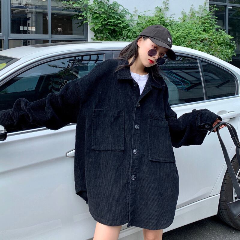 トップス アウター シャツ ブルゾン ジャケット 上着 袖あり 長袖 V