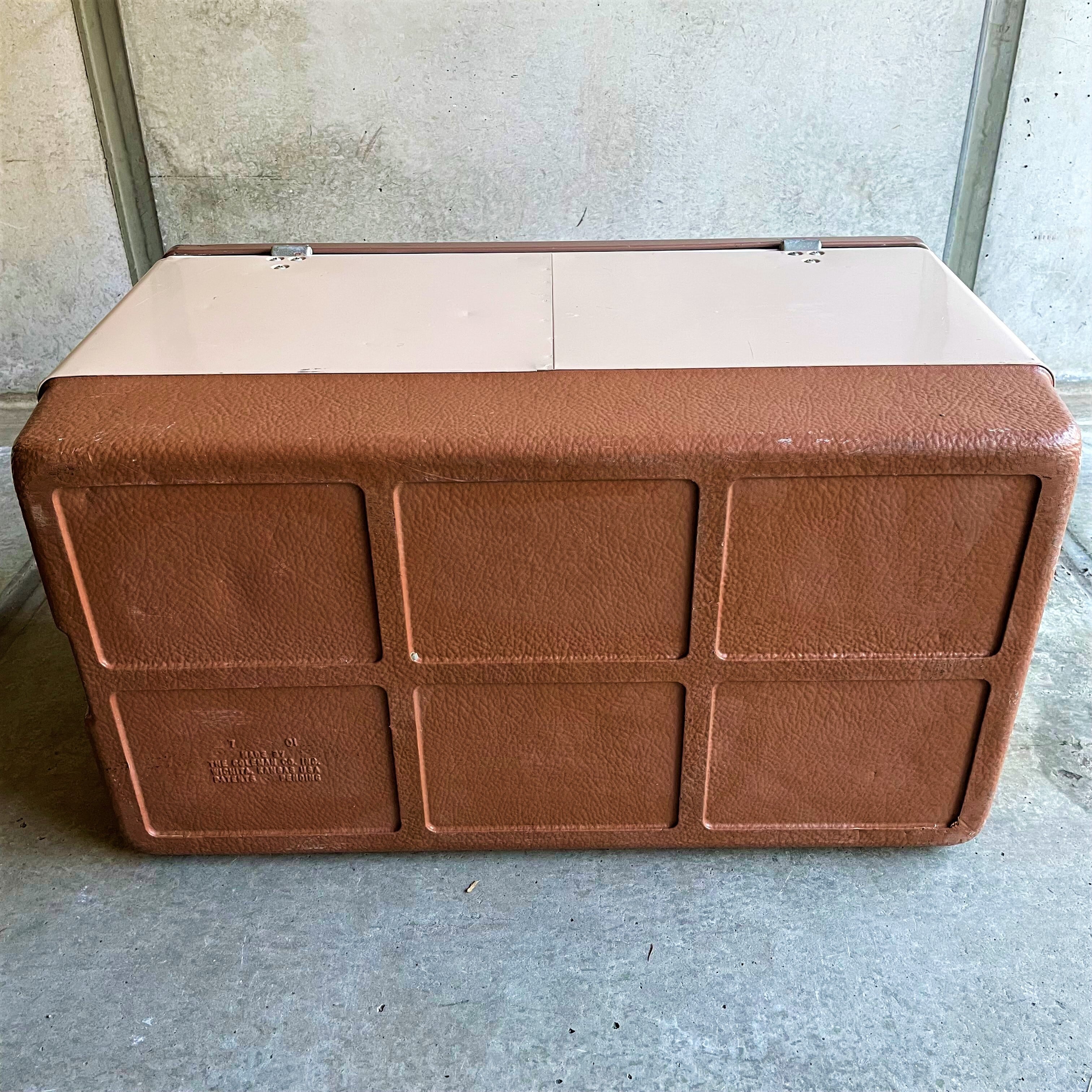 コールマン クーラーボックス 1970年1月製造 チョコパフェ バター