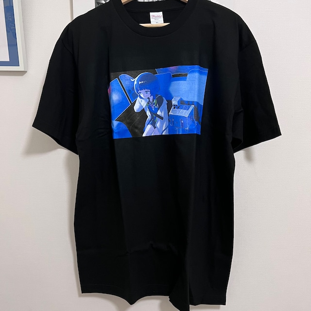 機田ゆんタクシープリントTシャツ