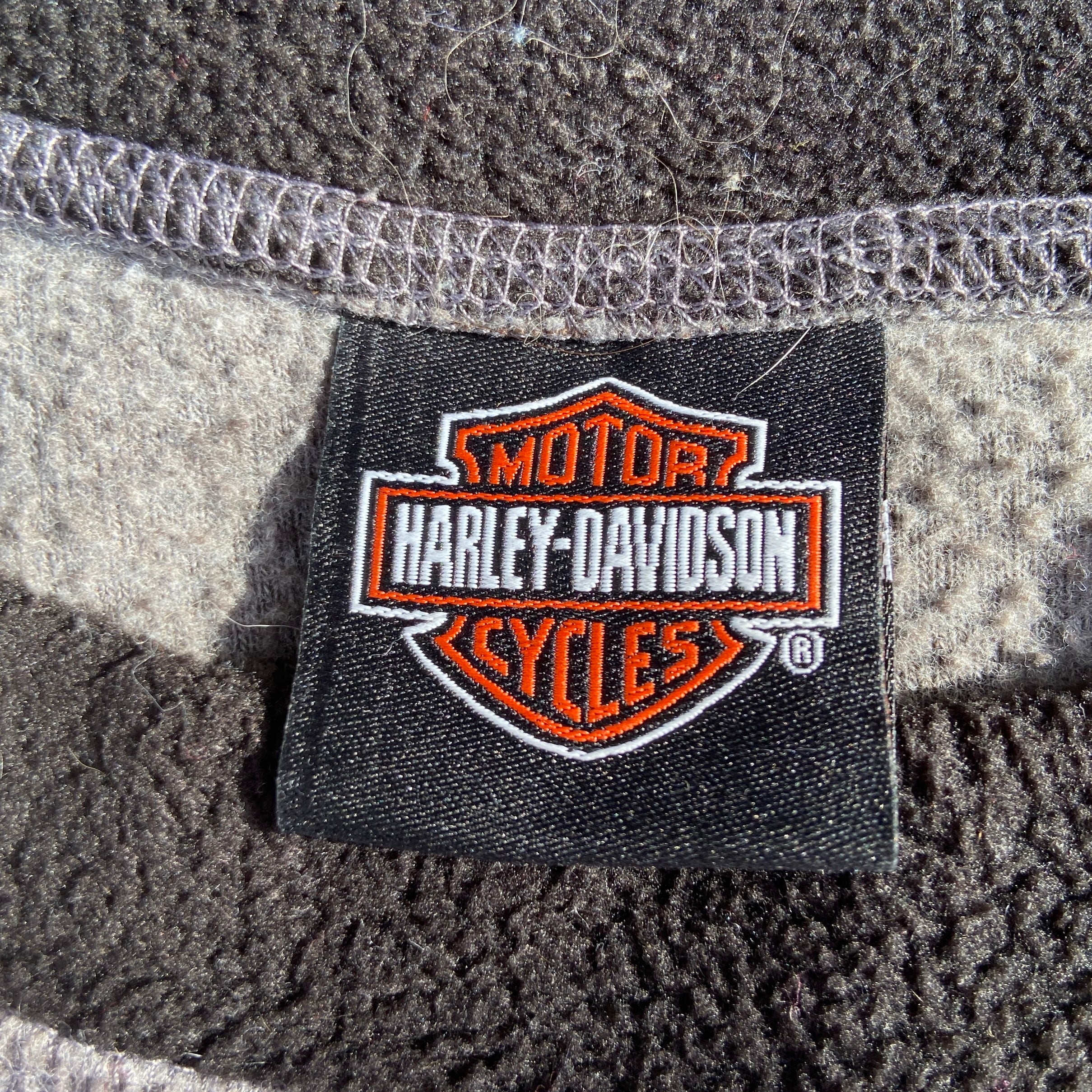 USA製 Harley-Davidson ハーレーダビッドソン ロゴ刺繍 フリースプルオーバー レメンズXL 古着 ブラック 黒 90s 90年代  ヴィンテージ ビンテージ 【スウェット】【HA10】【SW20】【AN20】 | cave 古着屋【公式】古着通販サイト