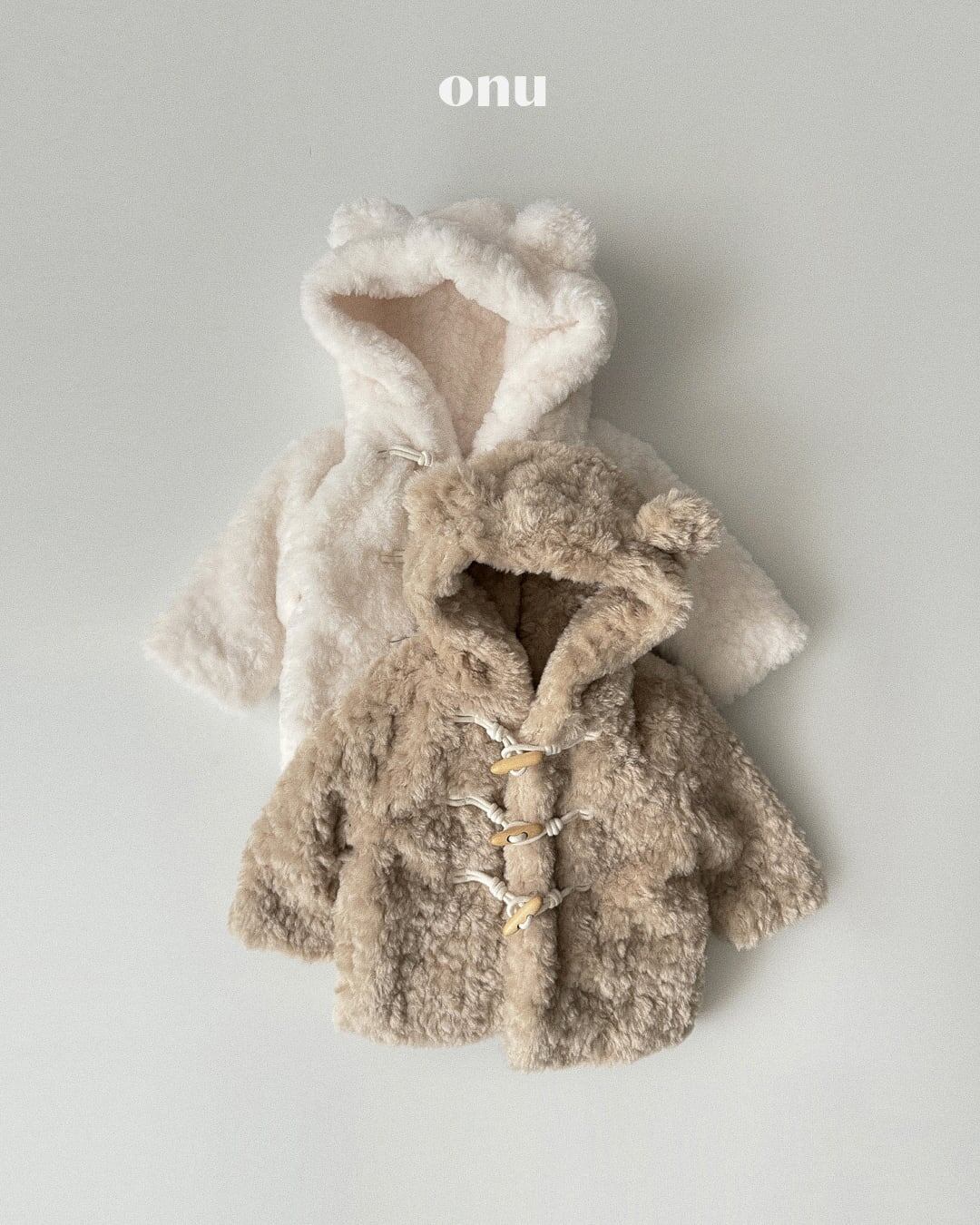 予約⌇onu/ Fur teddy coat
