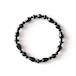 Onyx bracelet #001 黒瑪瑙のブレスレット 内径15.5cm