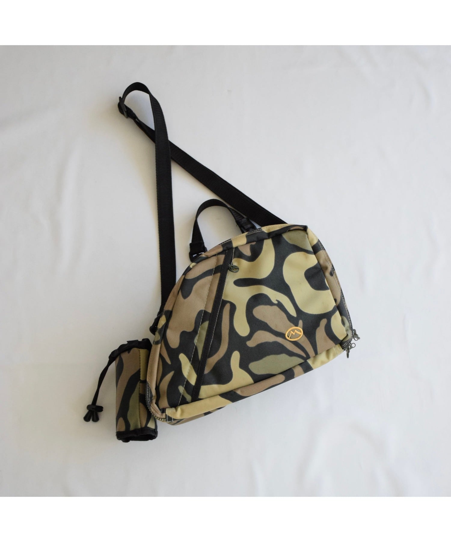 90's MAHARISHI “忍者タグ“3WAYカモフラージュバッグ カーキ マハリシ