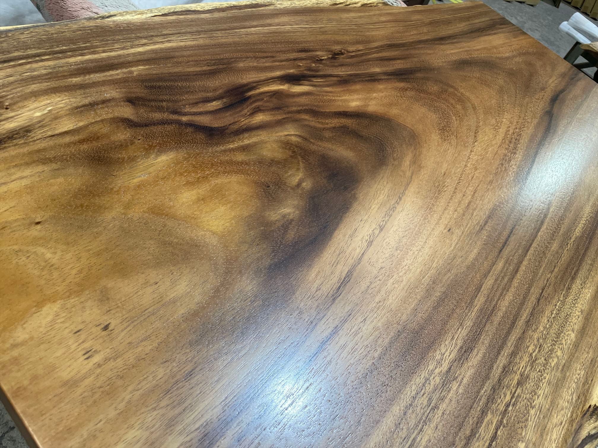 モンキーポッド9117 一枚板無垢 乾燥材 1200x690-540x40mm