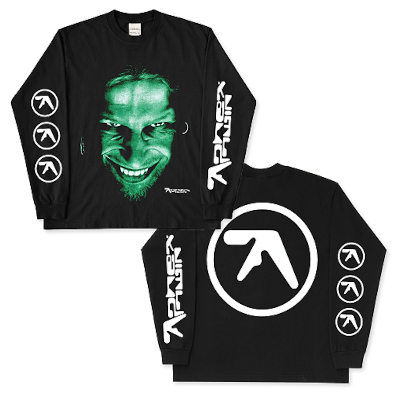 VINTAGE ストリート APHEX TWIN ロングTシャツ T2316