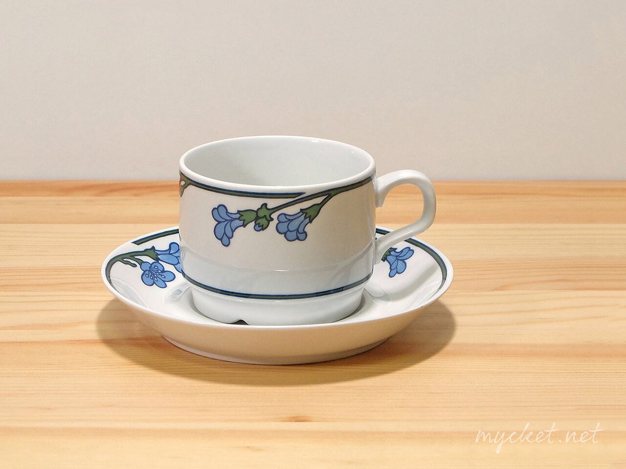 Rorstrand「Ingrid」カップ&ソーサー【2】(ヴィンテージ/Jackie(Jacqueline) Lynd/HALLFAST/スウェーデン)