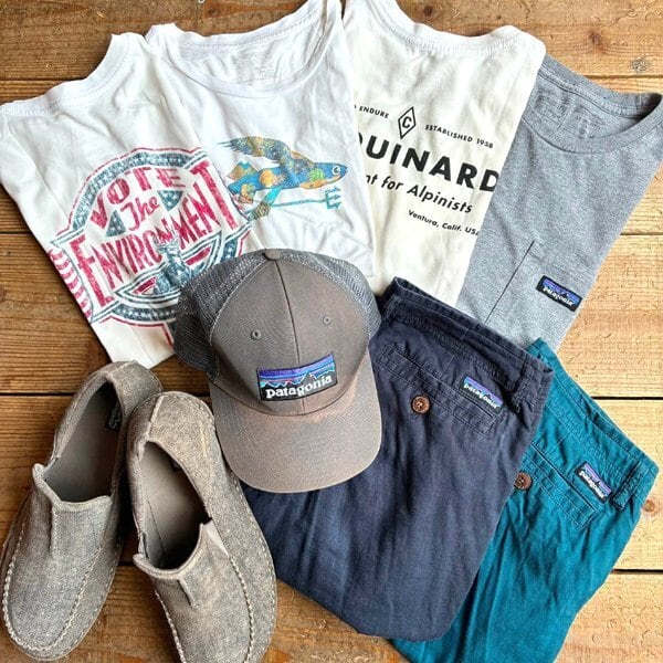 1990s- Patagonia まとめ売り 古着 ビンテージ アウトドアUSA 1点物◇USA製CパタゴニアPatagoniaバックプリントTシャツ古着メンズSM