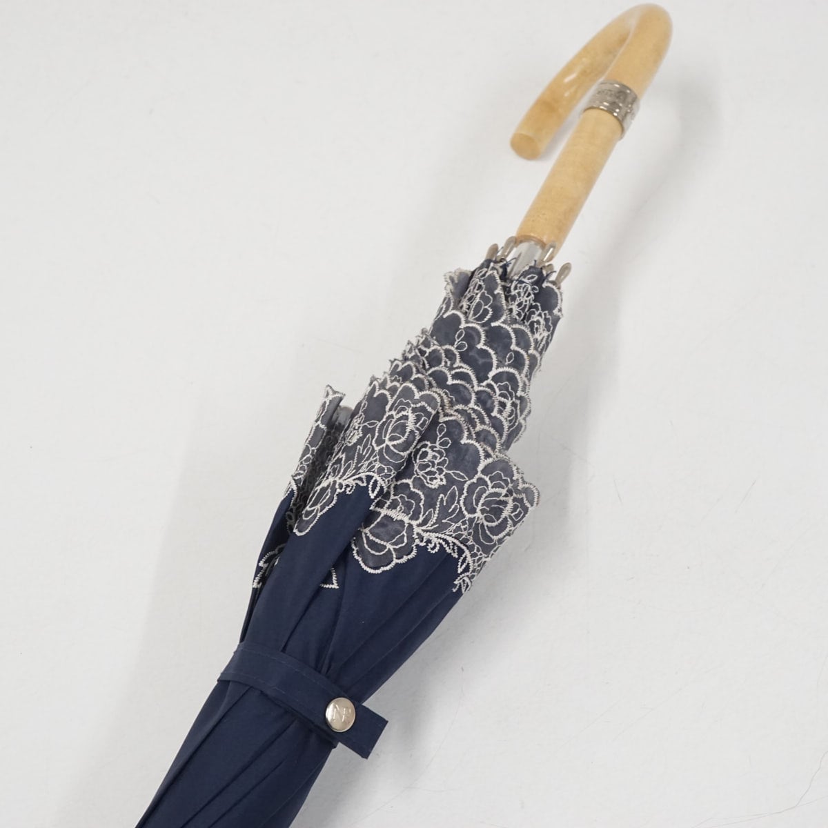 日傘 NINA RICCI ニナリッチ USED美品 サマーシールドLi 晴雨兼用 刺繍