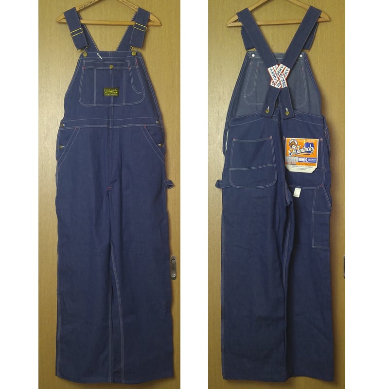 Dead-Stock 60s~ Old Kentucky Denim Overalls | Wonder Wear Dead-Stock 60s~ Old Kentucky Denim Overalls | Wonder Wear