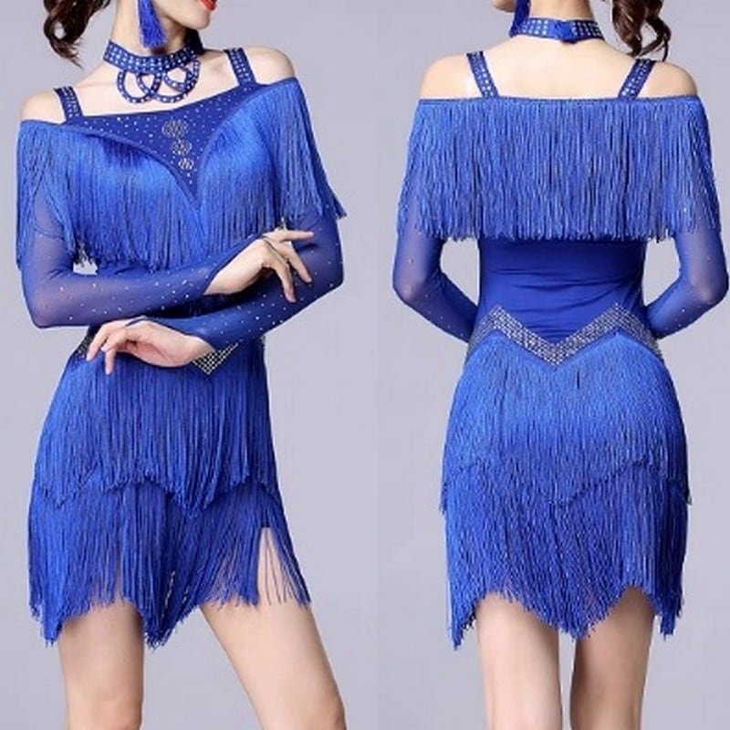 フリンジエレガンス・ラテンドレス ds0901