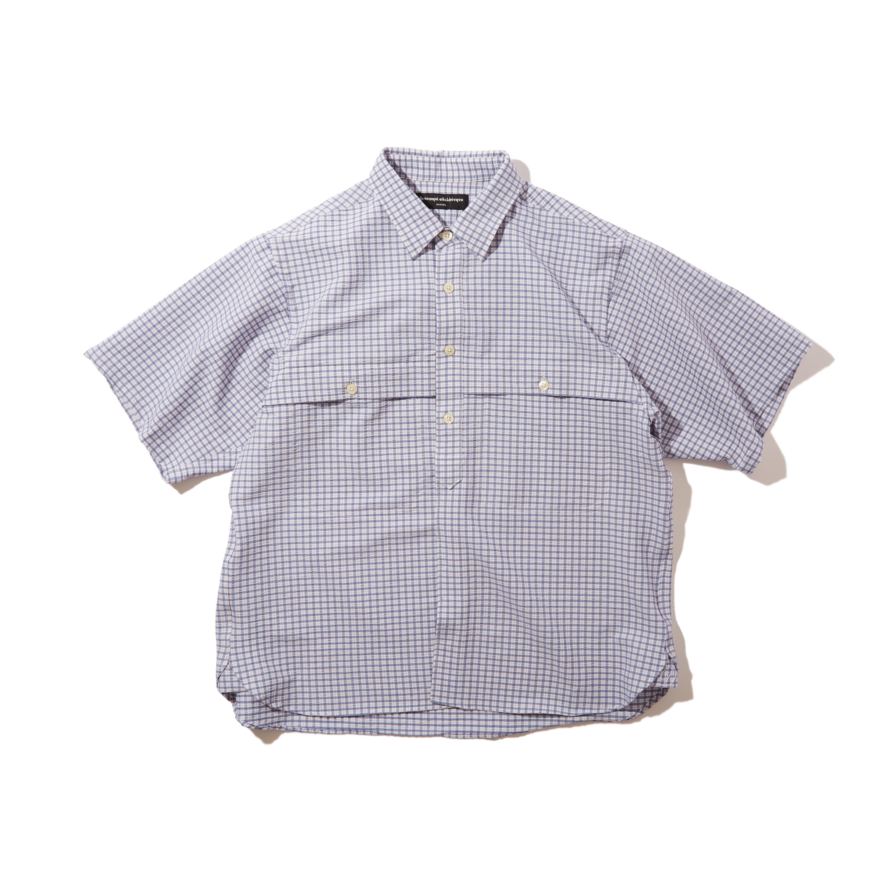 XLサイズ ラスト1点【Diaspora Skateboards】S/S Bro Shirt(Blue 