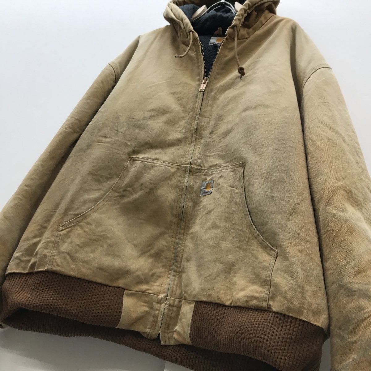 CARHARTT カーハート USA製 ダックパーカー 長袖 キルトライナー J140