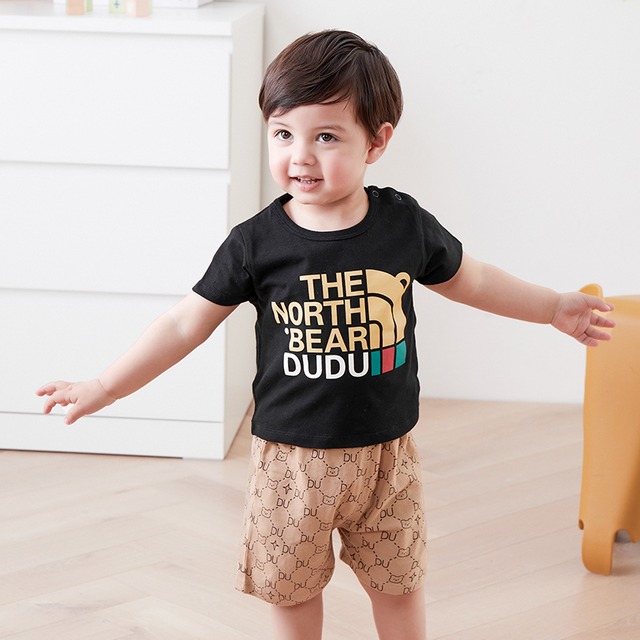 サマー半袖スリーブ ショート ハーフスリーブ 夏物 Duduベイビー90851617266