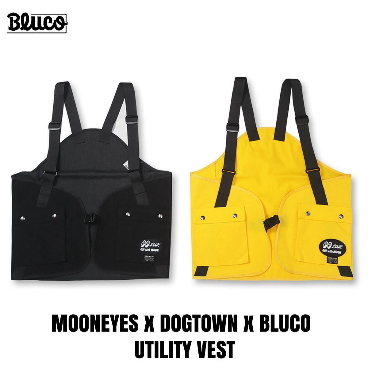 BLUCO (MOONEYES x DOGTOWN x BLUCO) ユーティリティーベスト ブルコ