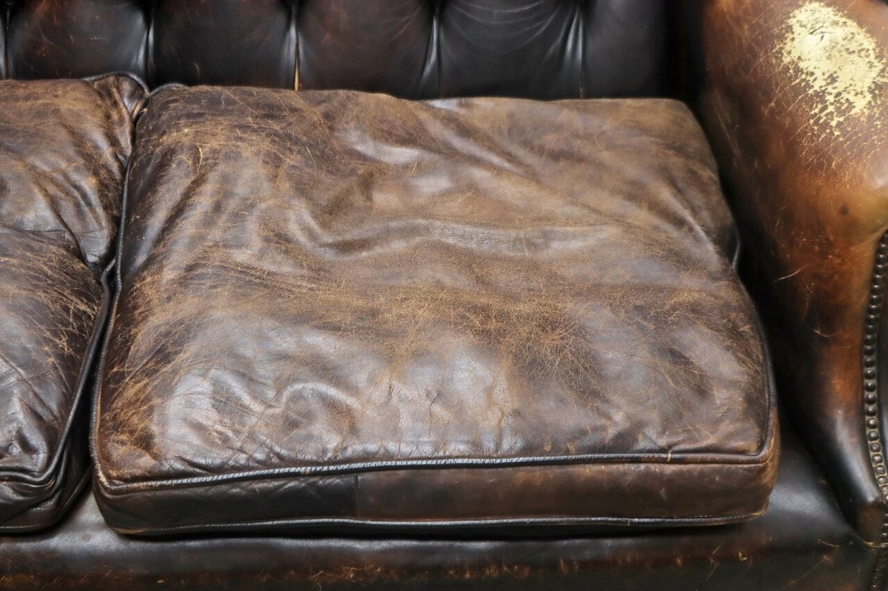 イギリス　本革　2P　ソファ　ヴィンテージ　アンティーク　レザー　ウィングバック ヴィンテージ 英国 イギリス 本革 ウィングバックチェア 2P