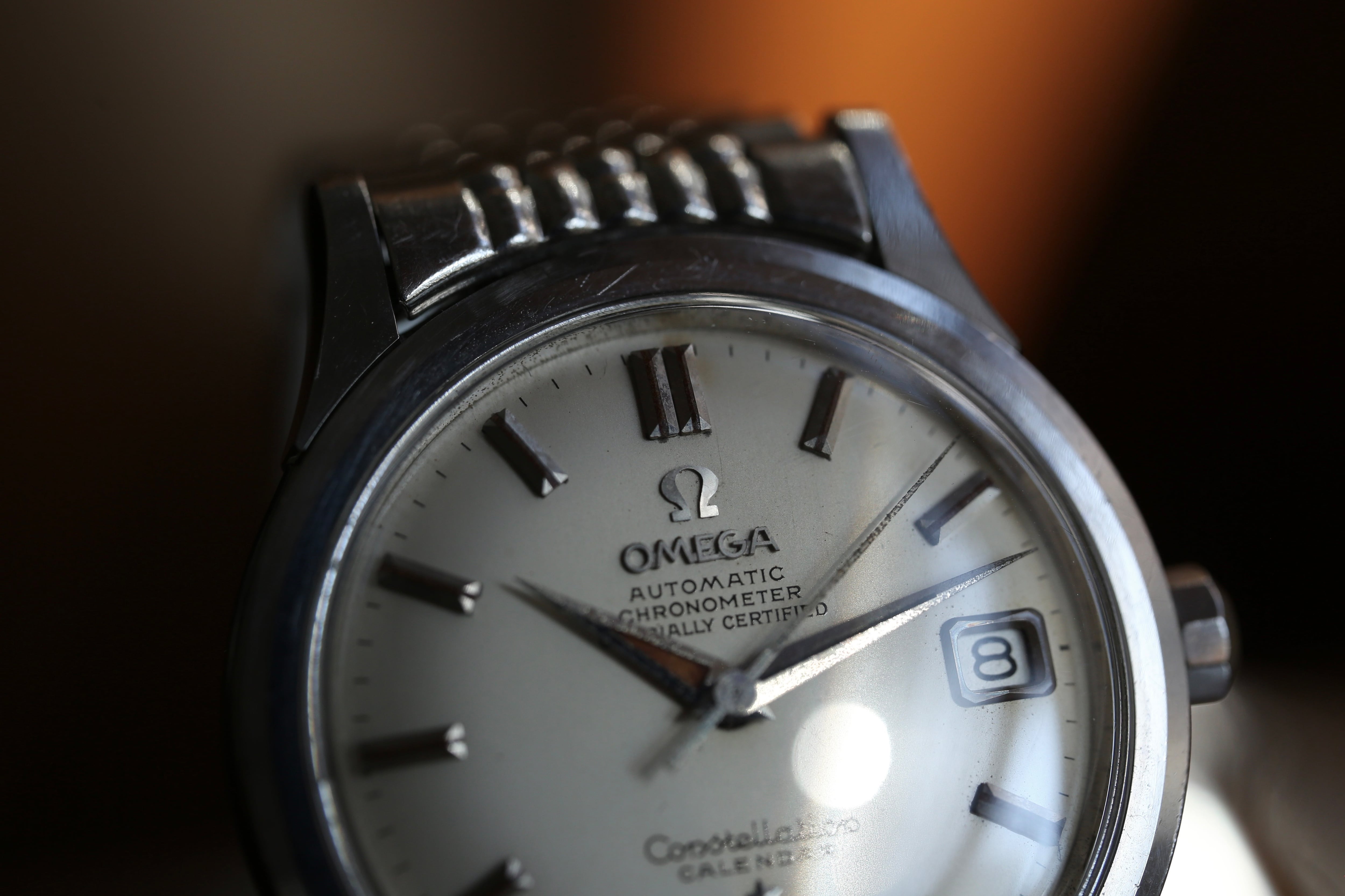 OMEGA】 1959年製 オメガ コンステレーション カレンダー 白文字盤