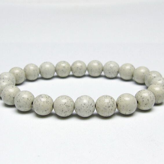 北投石 ブレスレット 9mm 一点物 メール便可 111-50307