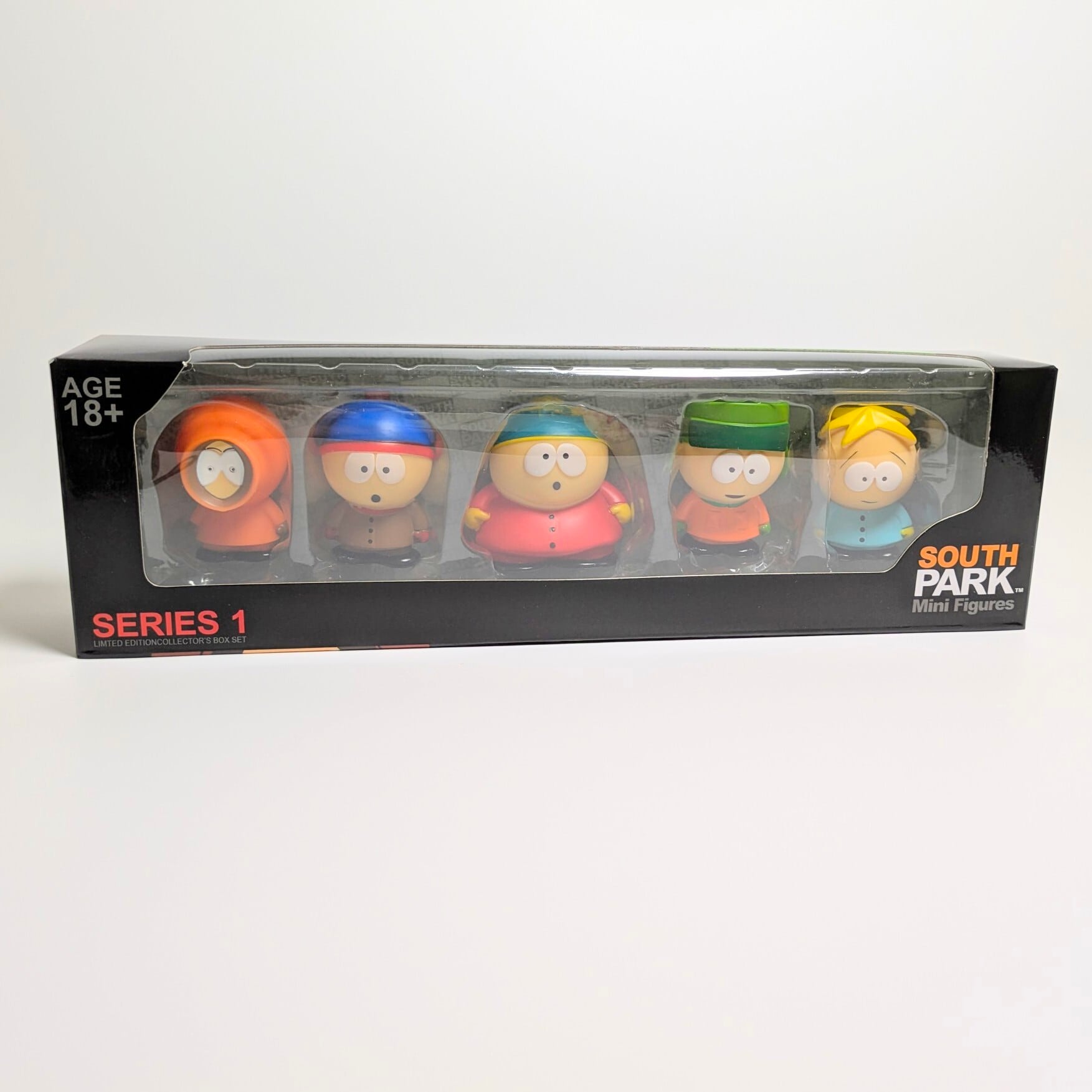 ☆VINTAGE 2010☆【 South Park ( サウスパーク ) 】 サウスパークミニ フィギュア 5Pセット / SOUTH PARK Mini Figures LIMTED EDITIONCOLLECTOR'S BOX SET シリーズ1 〚アメリカン雑貨 アメトイ〛