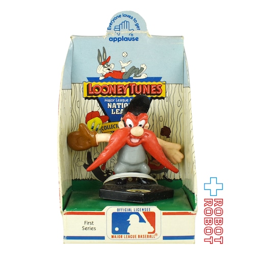 アプローズ社 ルーニー・テューンズ MLB ナショナルリーグ ヨセミテ・サム(ピッツバーグ・パイレーツ) PVCフィギュア 1990 箱付き