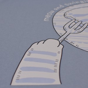 いただきパウンド ビッグTシャツ【アシッドブルー】