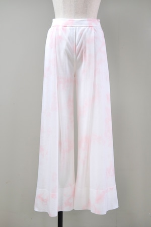 【CFCL】DYEING TC LUCENT SEMI WIDE PANTS