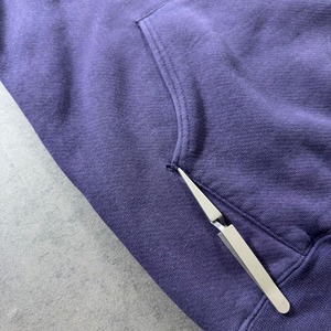 L.L.Bean × Russell 90s henry neck hoodie purple XL 古着