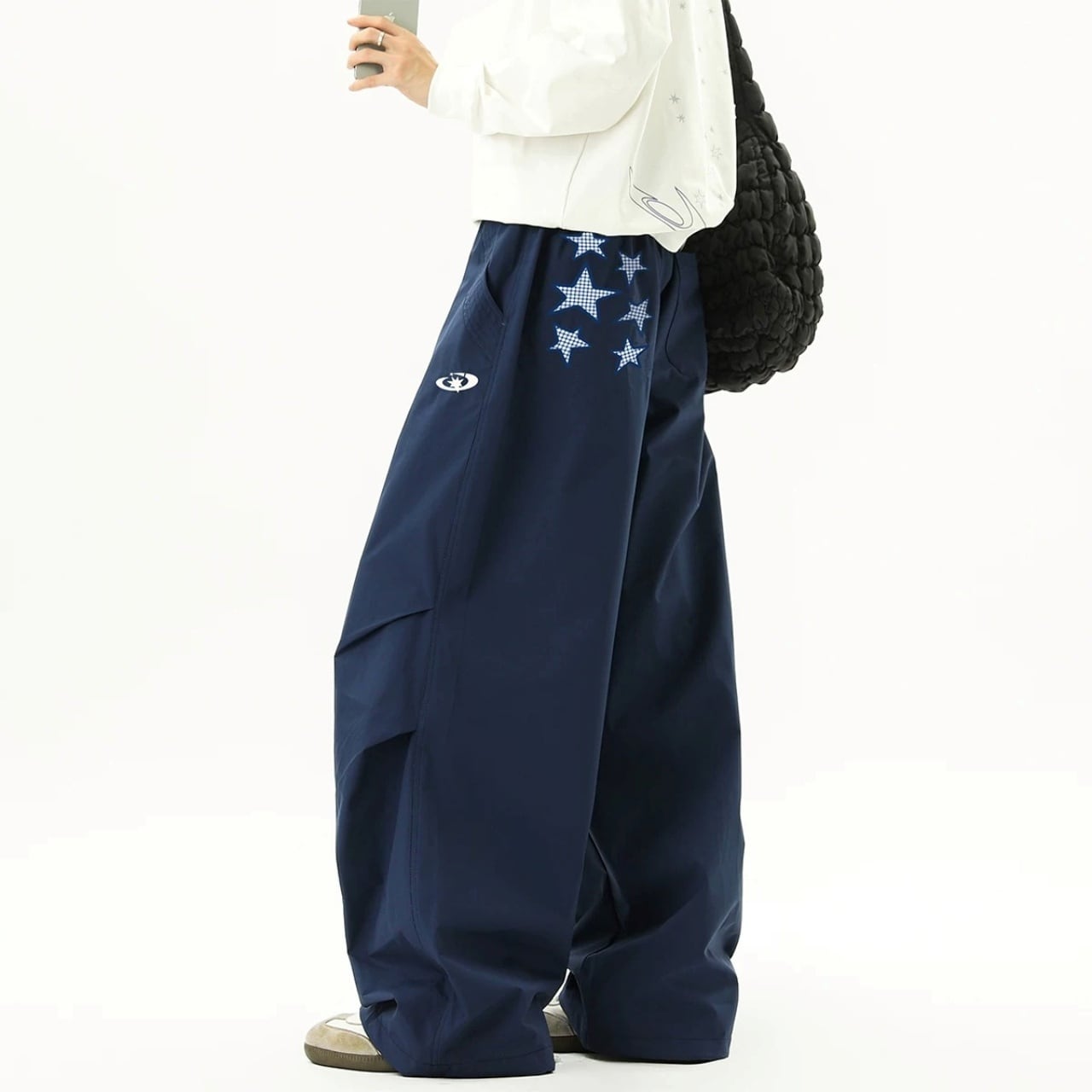 スターグラフィックテックライクワイドパンツ 2col A00387
