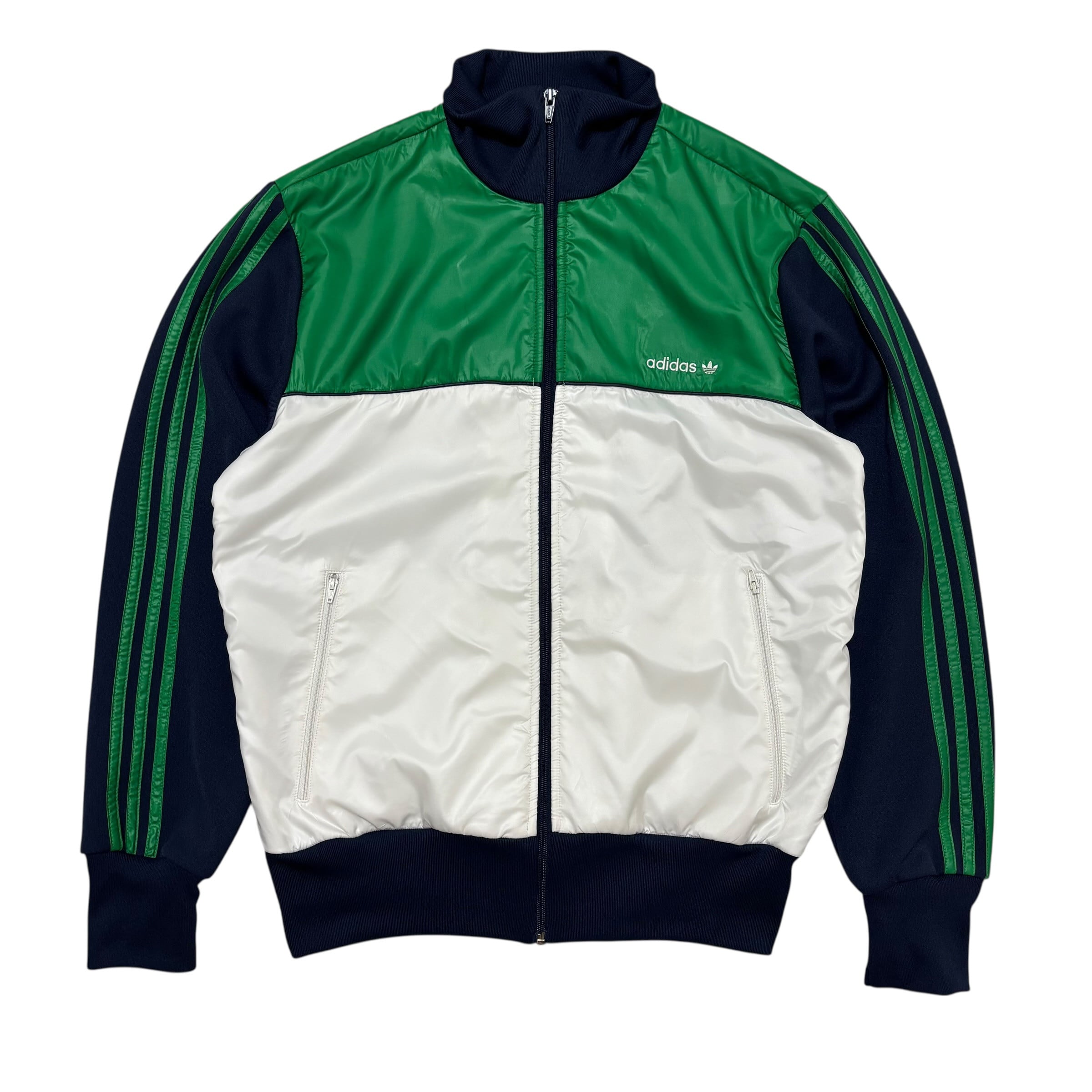 古着 アディダス adidas トラックジャケット ジャージ 切替デザイン