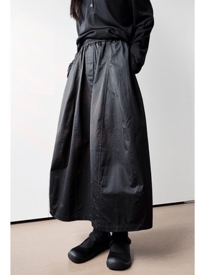 Volume structural maxi skirt [T2974]