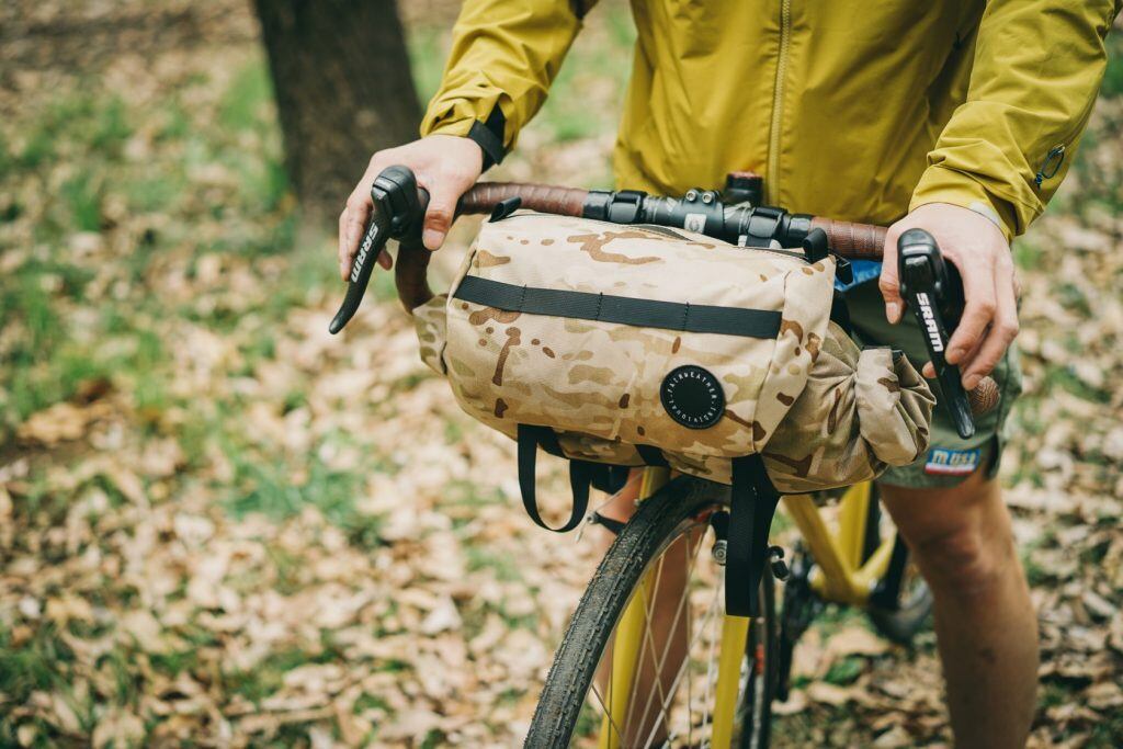 FAIRWEATHER Handlebar Bag ブラウン FAIRWEATHER】HANDLEBAR BAG + (X