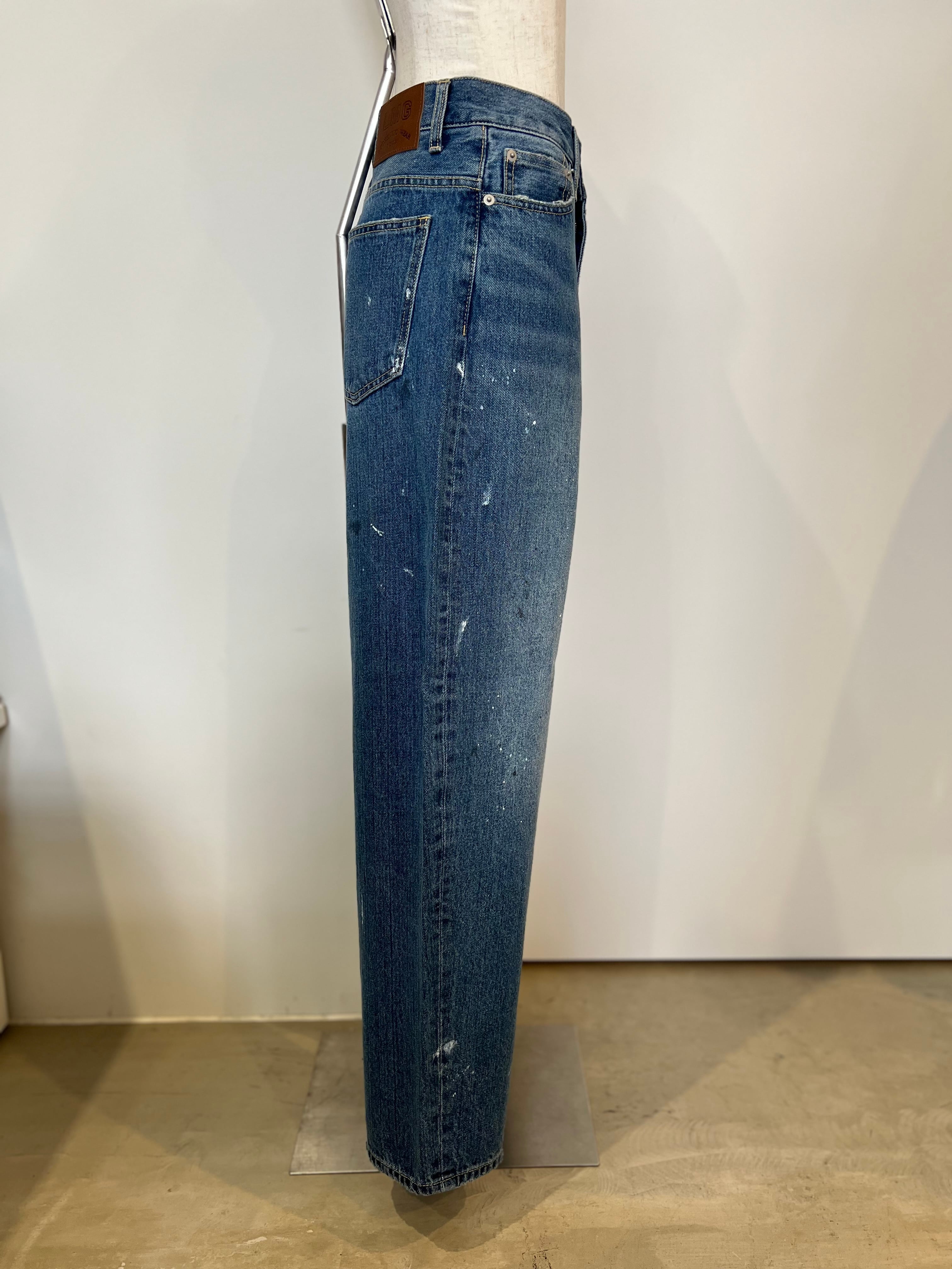 【LEMELANGE】ペンキングデニム　8613502