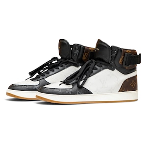 Louis Vuitton ルイヴィトン RIVOLI TRAINER BOOT SNEAKERS リヴォリライン モノグラム ハイカット スニーカー サイズ 6 1/2