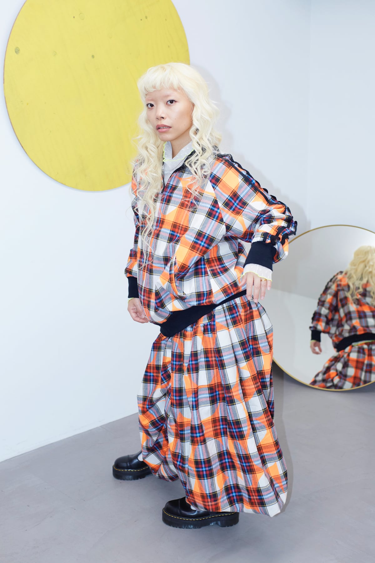 FORMED CHECK TRACK JACKET / L | frankygrow concept shop