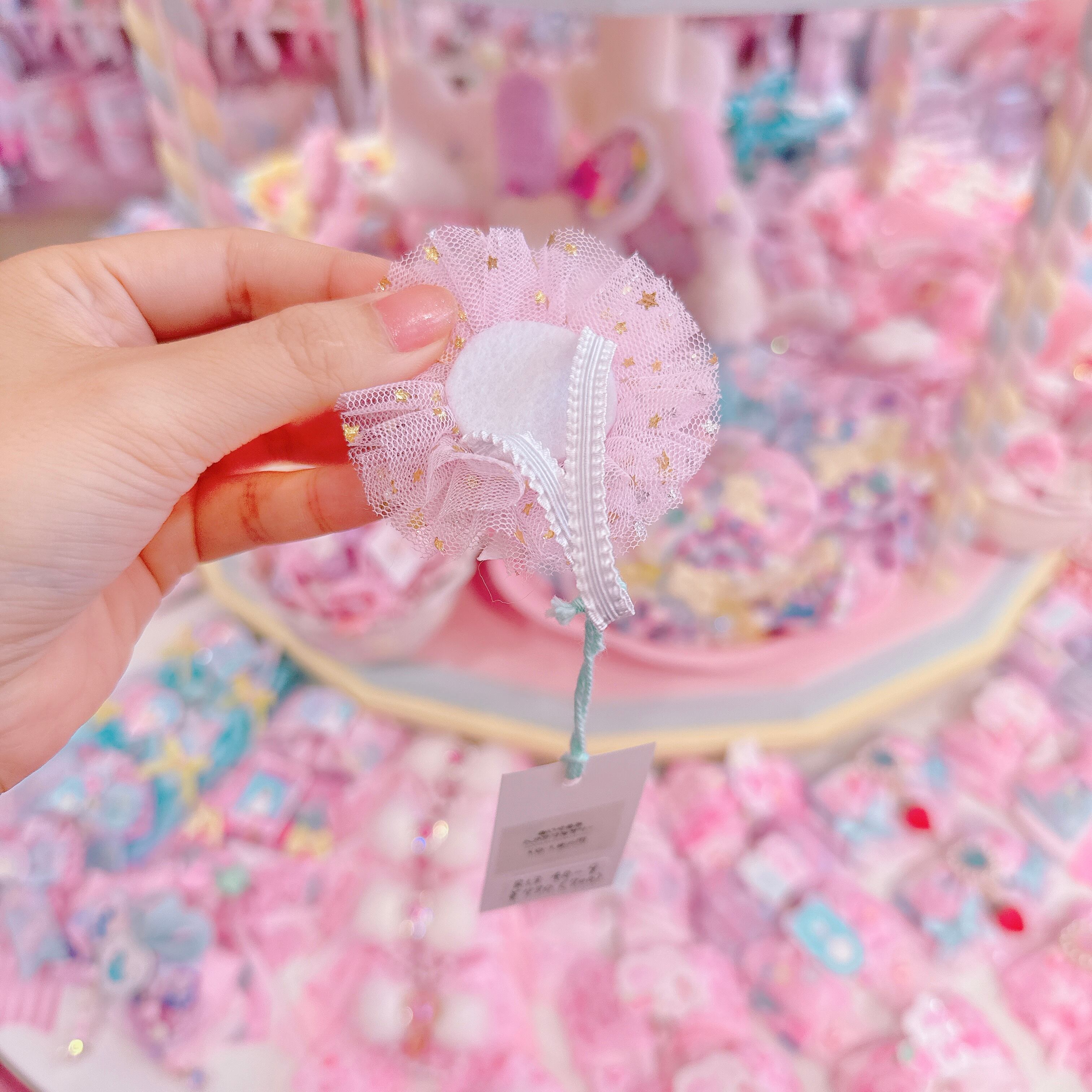 【R13】40-9ぬいぐるみ用ヘアアクセサリー(10〜12cm用)