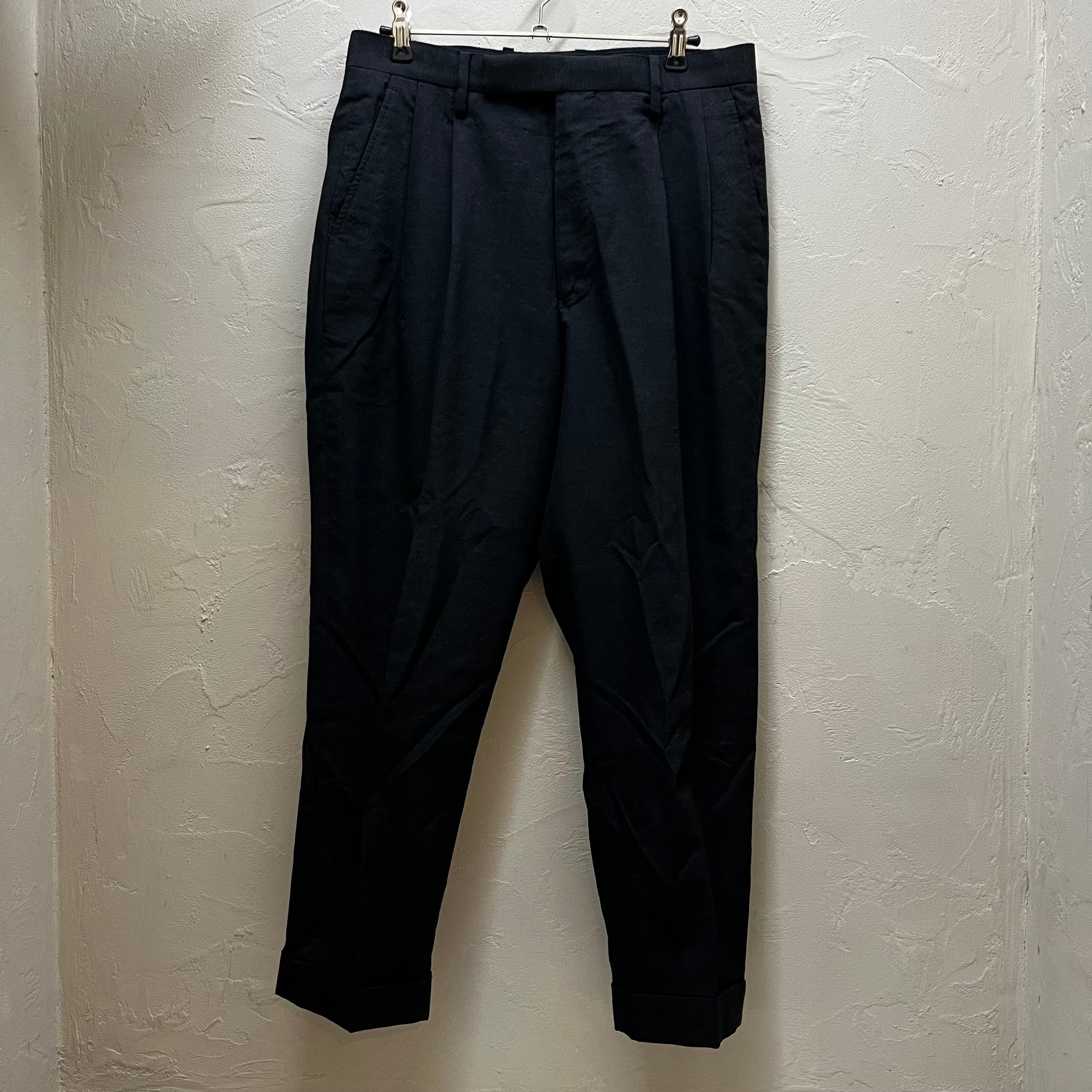 COMOLI コモリ R01-03001 20ss サマーウール 2タックパンツ SIZE1 