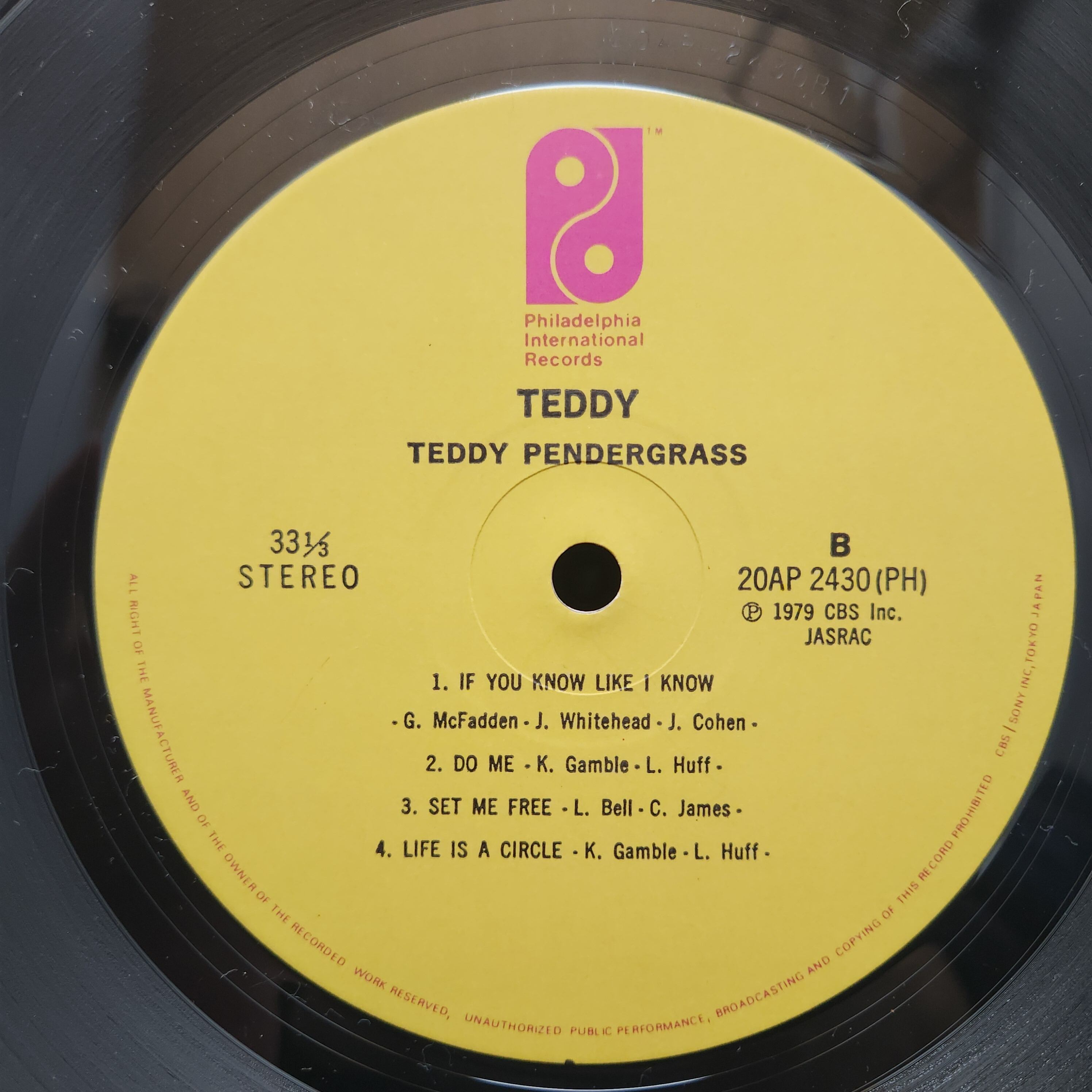 Teddy Pendergrass / Teddy [20AP 2430] - 画像4
